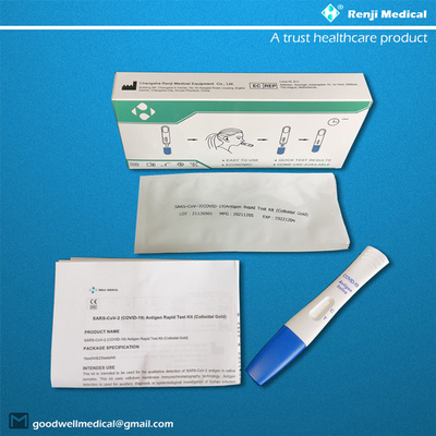 Una prova rapida Kit Colloidal Gold Type For COVID 19 dell'antigene di punto
