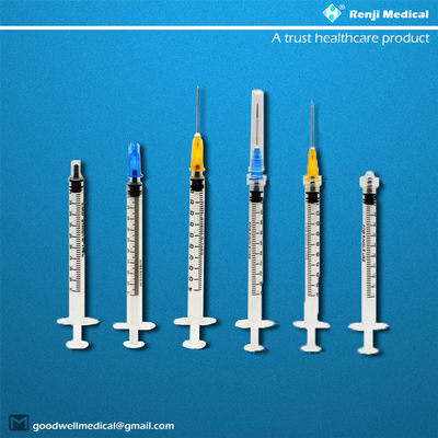 Siringa medica eliminabile dei materiali di consumo di CE/ISO con il volume dell'ago 1ml