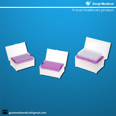 Certificazione materiale del CE di Renji Sterile Pipette Tips Polypropylene