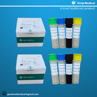 Test qualitativo Rt Pcr CE del nuovo kit di test dell'acido nucleico del coronavirus COVID-19