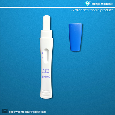 il corredo del test diagnostico 15 SARS-CoV-2 AG di minuti individua le proteine/glycans