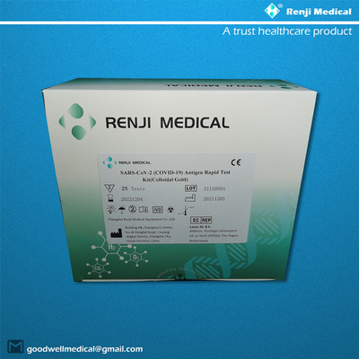 Una prova rapida Kit Colloidal Gold Type For COVID 19 dell'antigene di punto