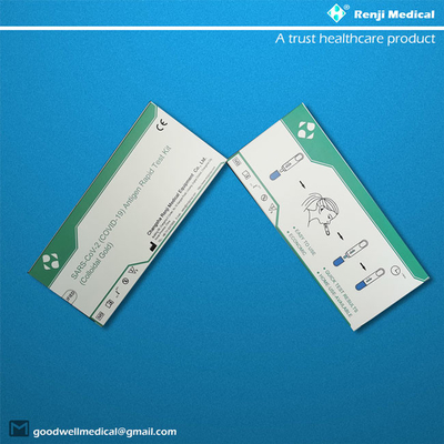 il corredo del test diagnostico 15 SARS-CoV-2 AG di minuti individua le proteine/glycans