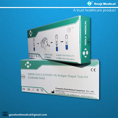 Corredo difficile rapido dell'antigene di YBTC, saliva veloce del test diagnostico di risultato 10-15mins Covid