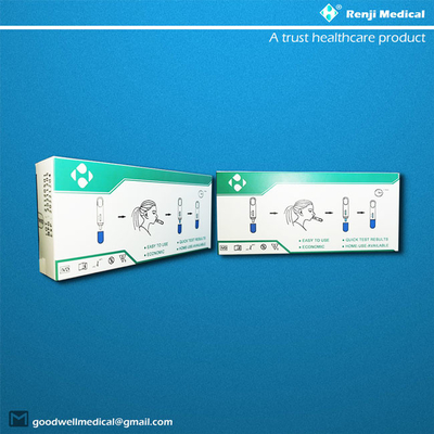 Corredo difficile dello SGS COVID 19 rapidi, prova rapida Kit Colloidal Gold dell'antigene SARS-CoV-2