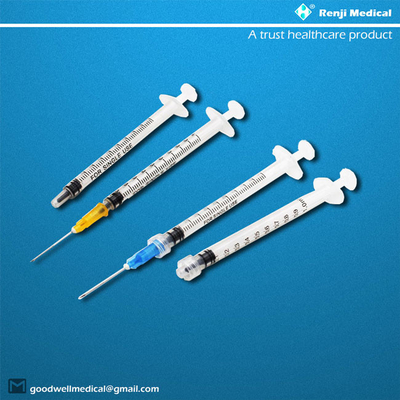Siringa medica eliminabile dei materiali di consumo di CE/ISO con il volume dell'ago 1ml