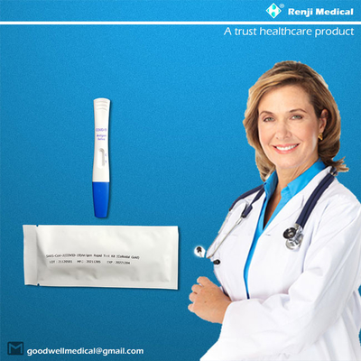Corredo difficile dello SGS COVID 19 rapidi, prova rapida Kit Colloidal Gold dell'antigene SARS-CoV-2