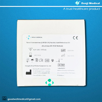 50 prove/corredo nucleico prova acida del corredo, certificazione del CE del corredo di rilevazione del coronavirus