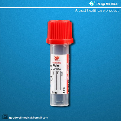 Micro metropolitana 0.25ml/0.5ml della raccolta del sangue dei pp per i neonati