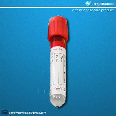 Metropolitana di Renji Disposable Vacuum Blood Collection, tubi rossi del sangue del separatore del gel