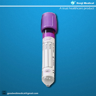 Metropolitana eliminabile 5ml 7ml della raccolta del sangue di vuoto di approvazione dello SGS MSDS