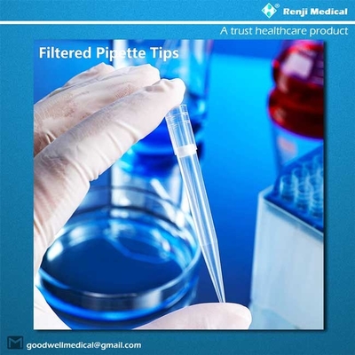 Punte sterili della pipetta di alta precisione compatibili con GILSON Biohit