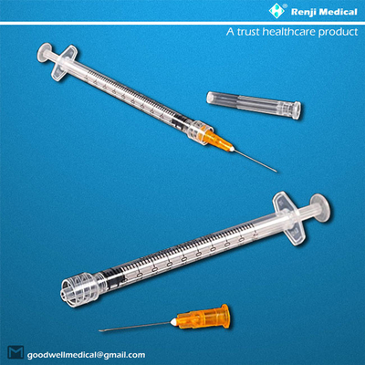 Renji Disposable Medical Consumables, 1ml pp slitta le siringhe di punta